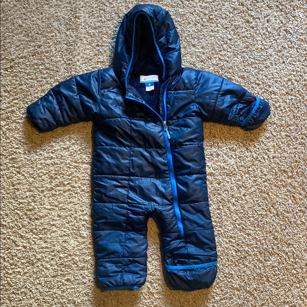 Columbia Kids Puffer Jacket - Navy Blue